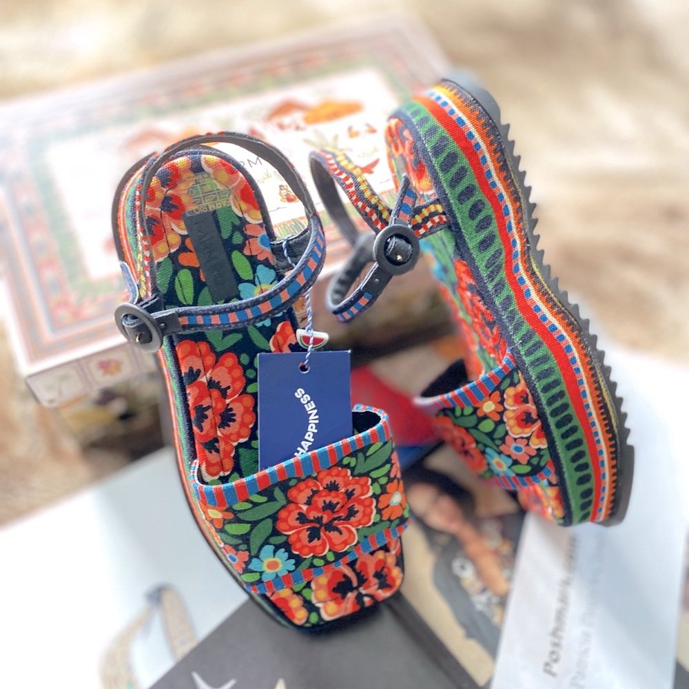 Farm Rio Spring Delight Sandals - Picture 9 of 14